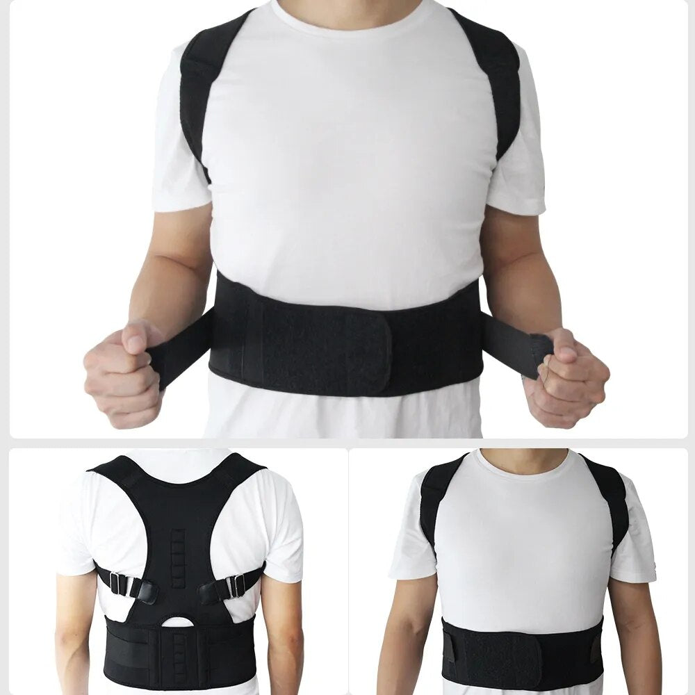 Shoulder/ Back Posture Brace.  Support Belt for Men &  Women.