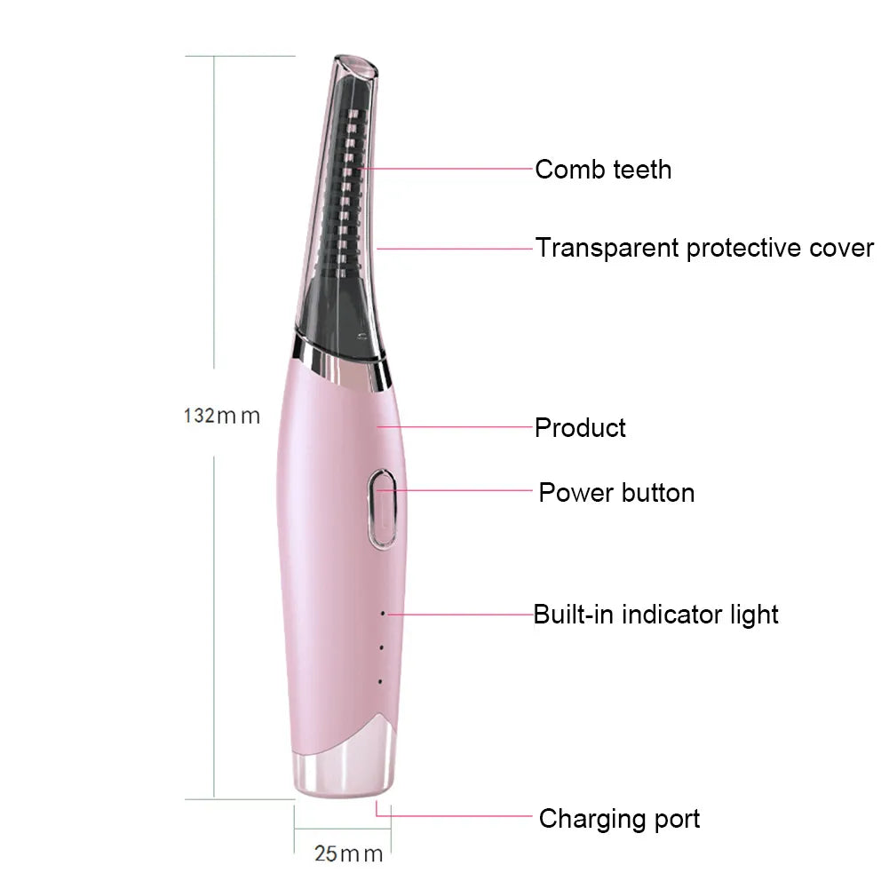 Mini Electric Eyelash Heated Curler.