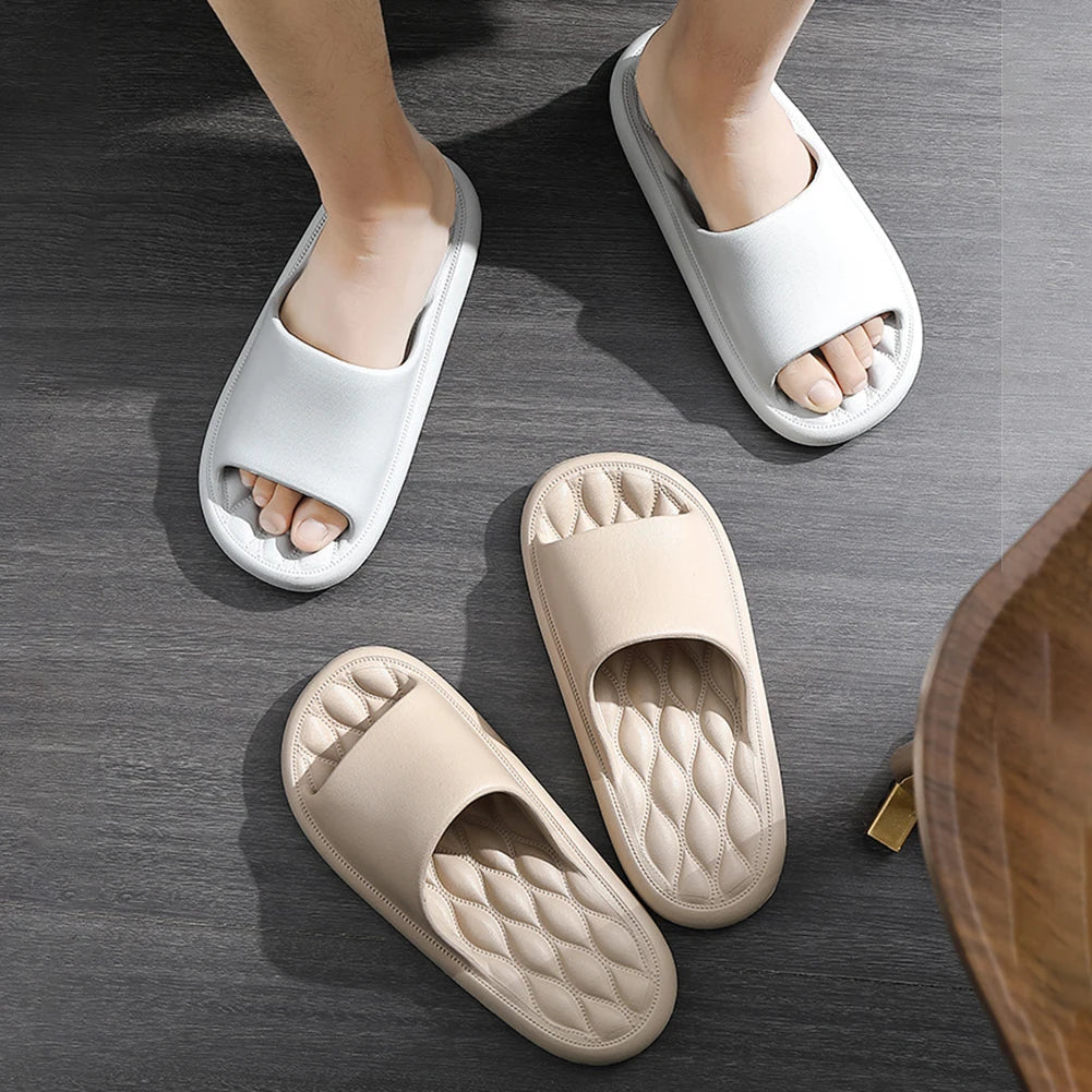 Men And Women New Thick Platform Slippers