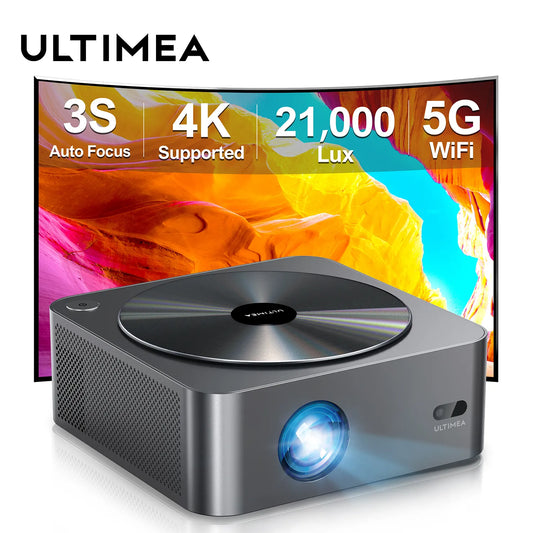 Full HD 1080P Bluetooth Projector for Home Theaters