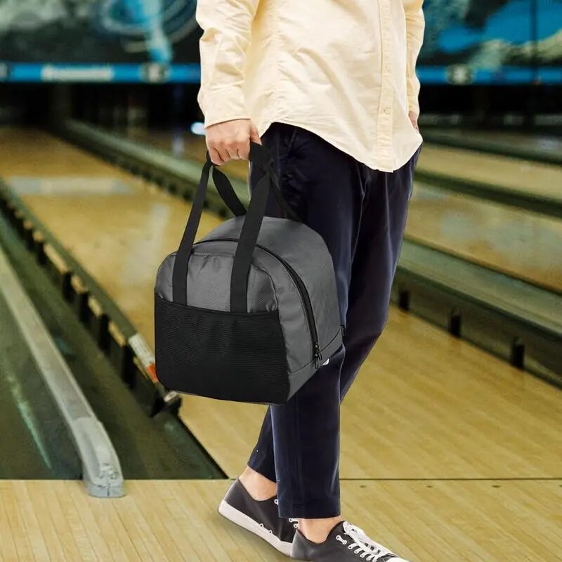 Portable Bowling Tote Bag With Padded Ball Holder.