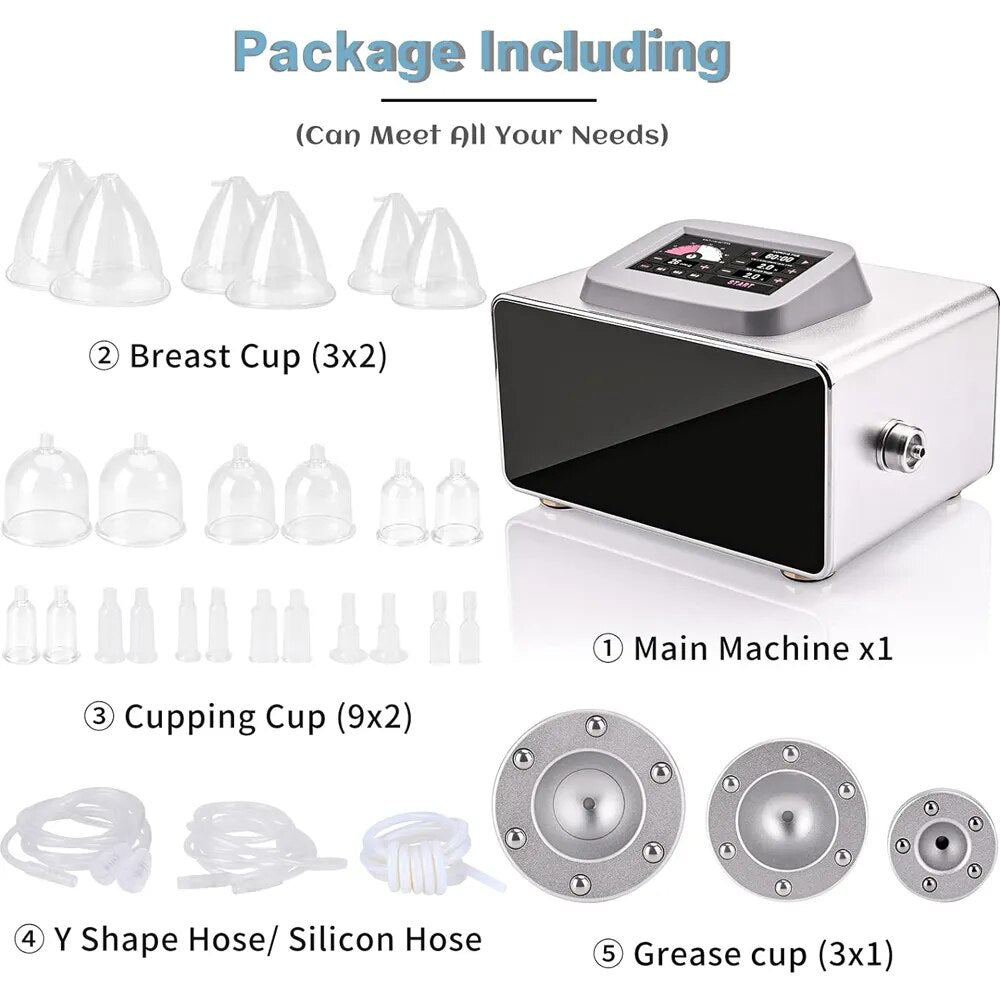 Vacuum Therapy Breast Enlargement Machine.