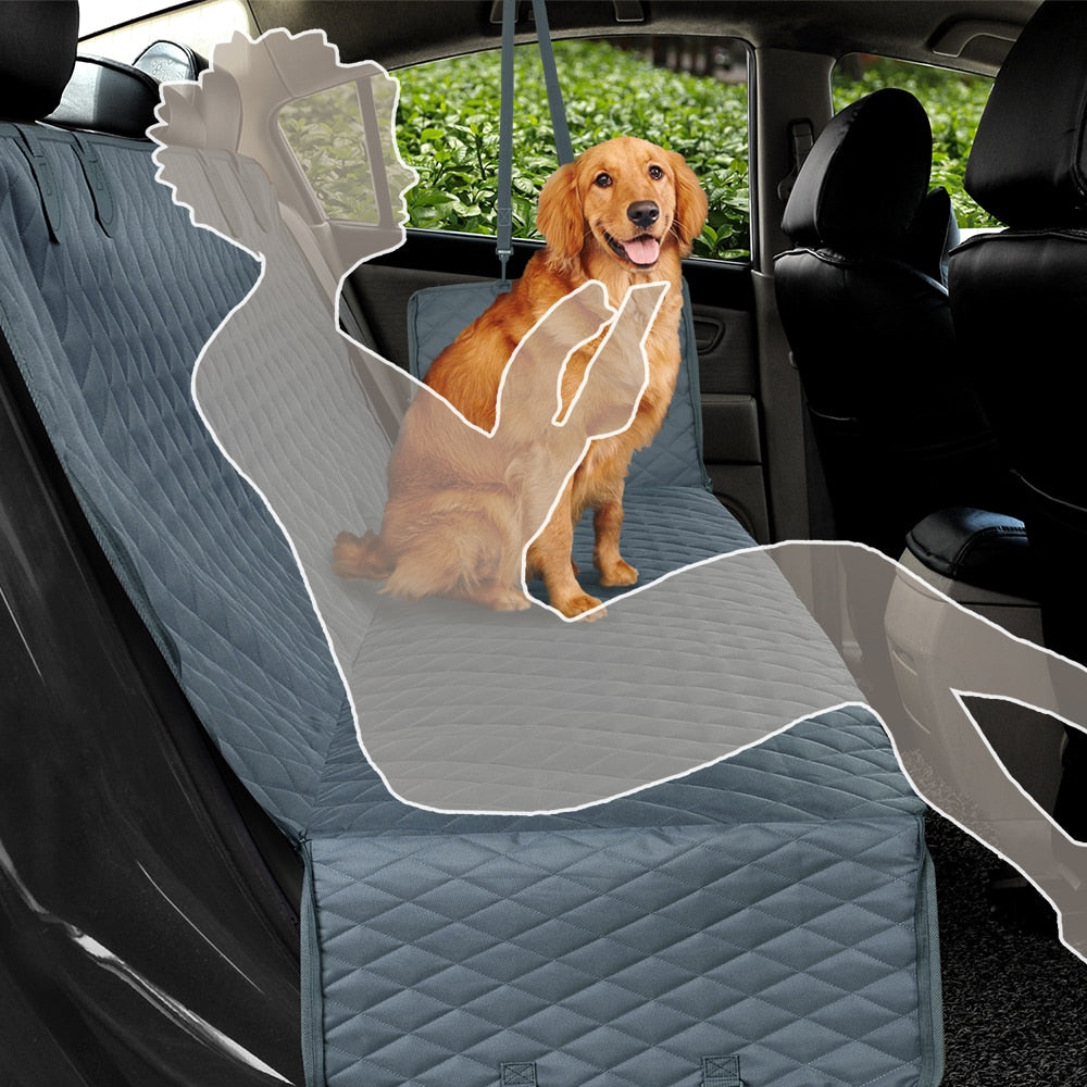 Dog Car Seat Cover Waterproof for Travel.