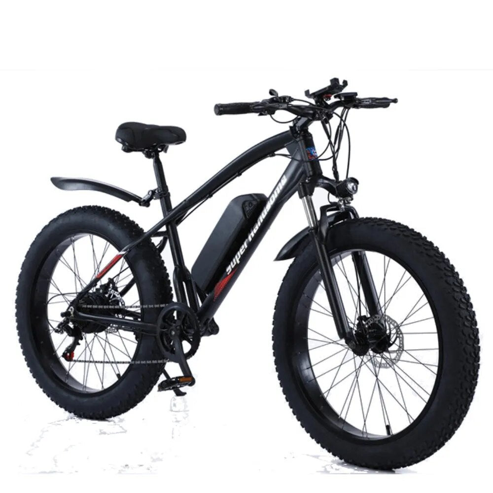 Popular 26inch Electric bicycle fat tire E-bike for Adults.