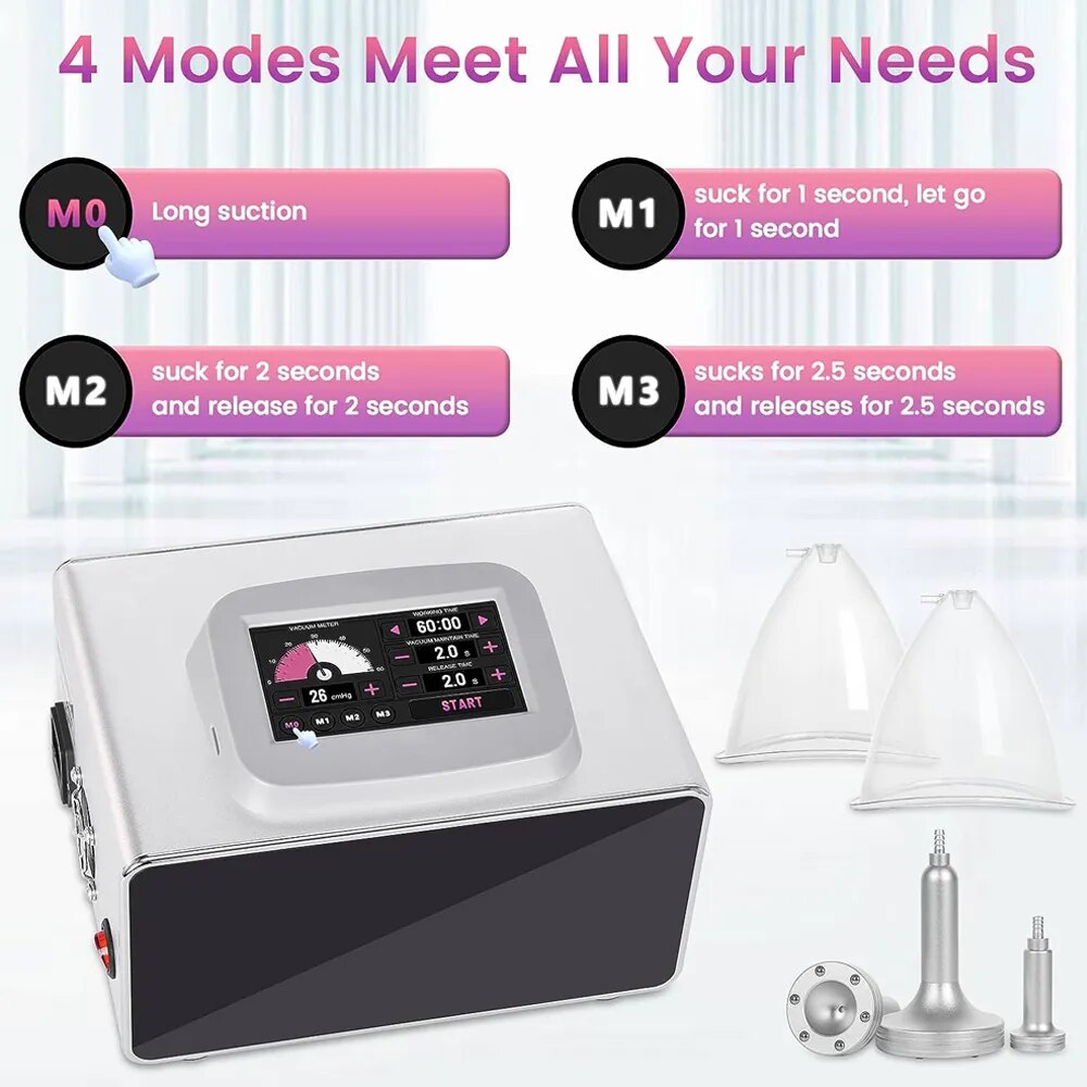 Vacuum Therapy Breast Enlargement Machine.