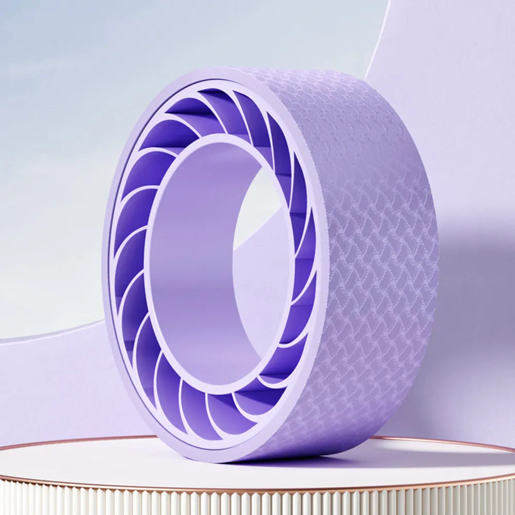 Yoga Roller Pilates Wheel for Back Exercise.