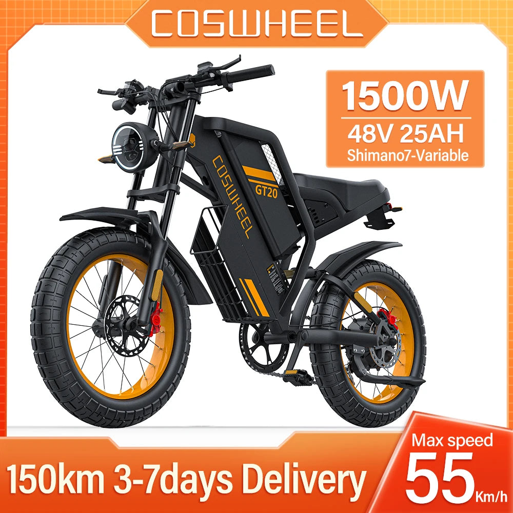 GT20 Electric bike 1500w