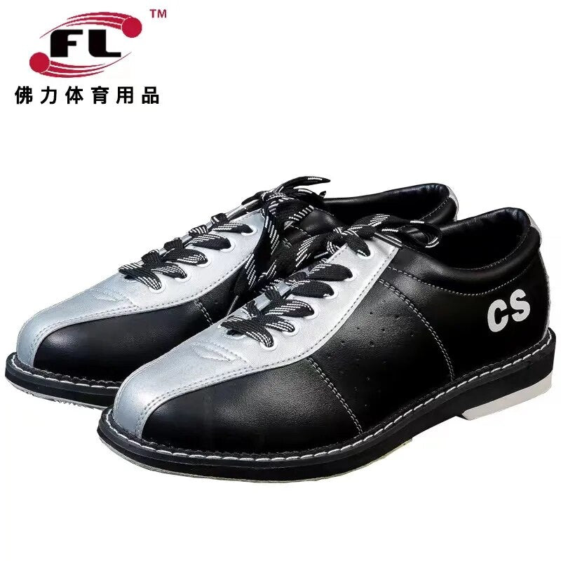 2022 Unisex Professional Leather Bowling Shoes Anti Slip.