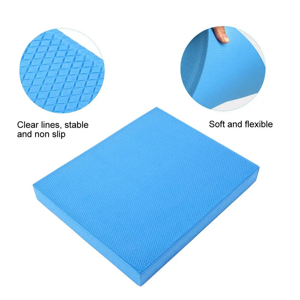 TPE Balance Pad Soft High Rebound Yoga Mat for Physical Therapy.