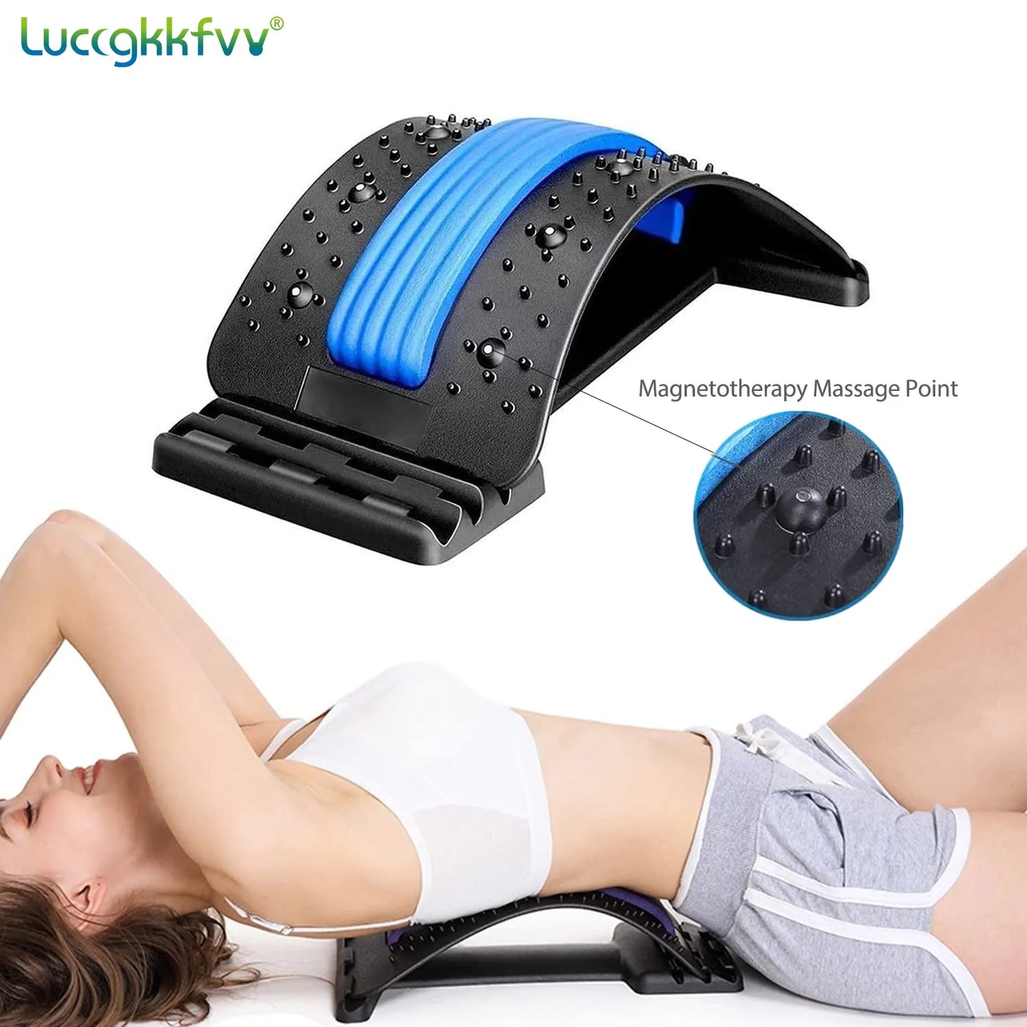 Back Stretcher Magnetotherapy Massage Fitness Tool