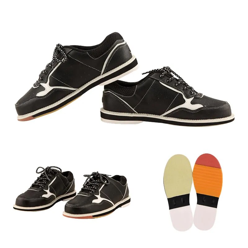 Men Rubber Anti-slip  Bowling Shoes.