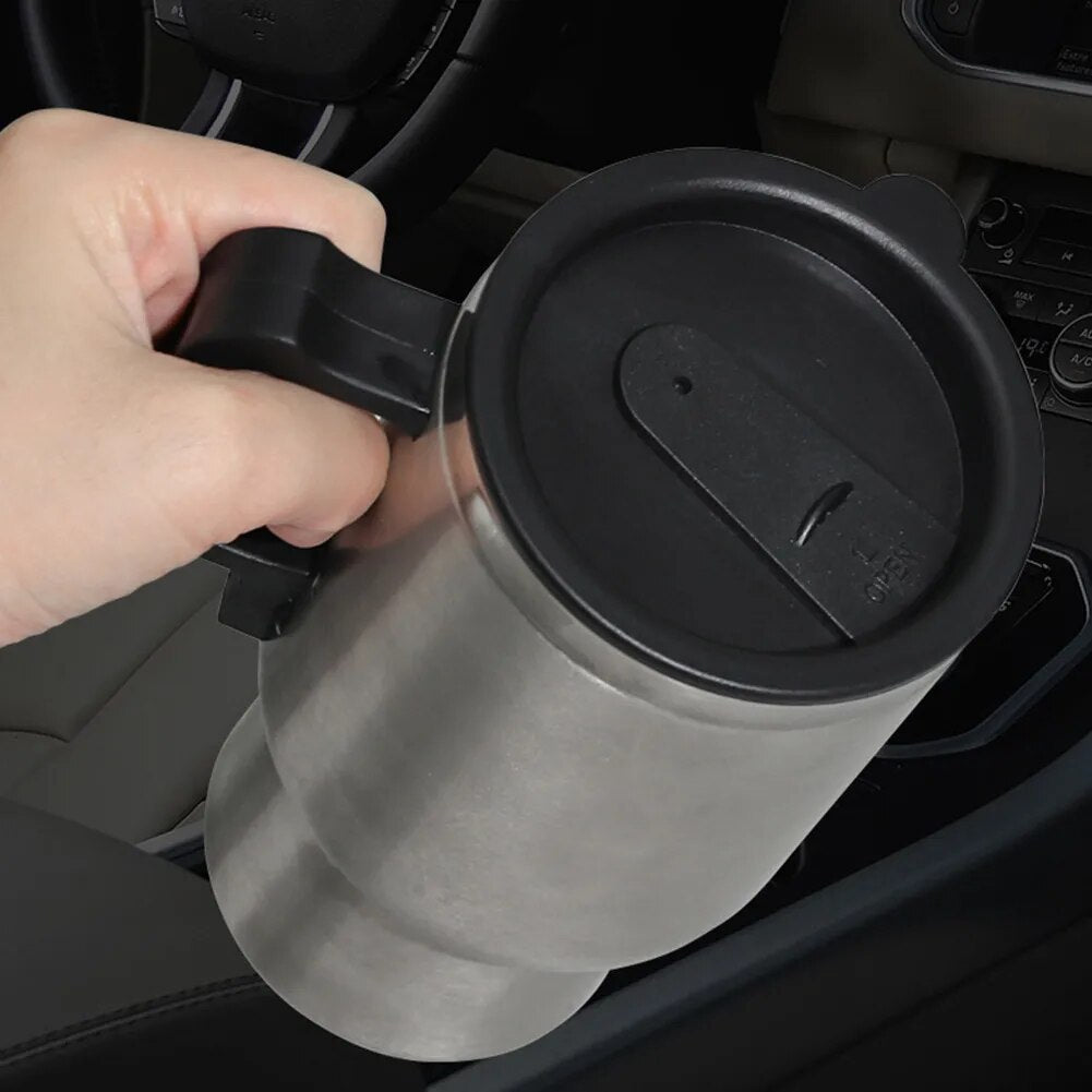 Vehicle Heating Cup 12V Stainless Steel.