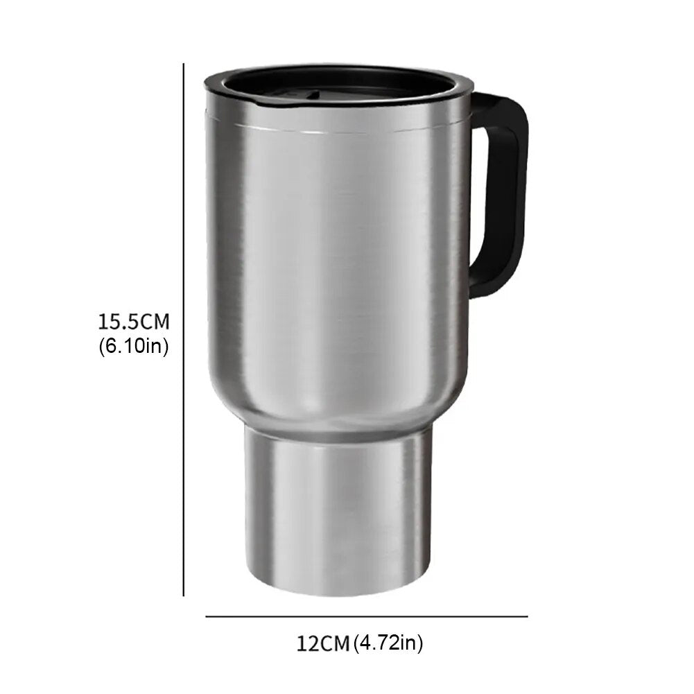 Vehicle Heating Cup 12V Stainless Steel.